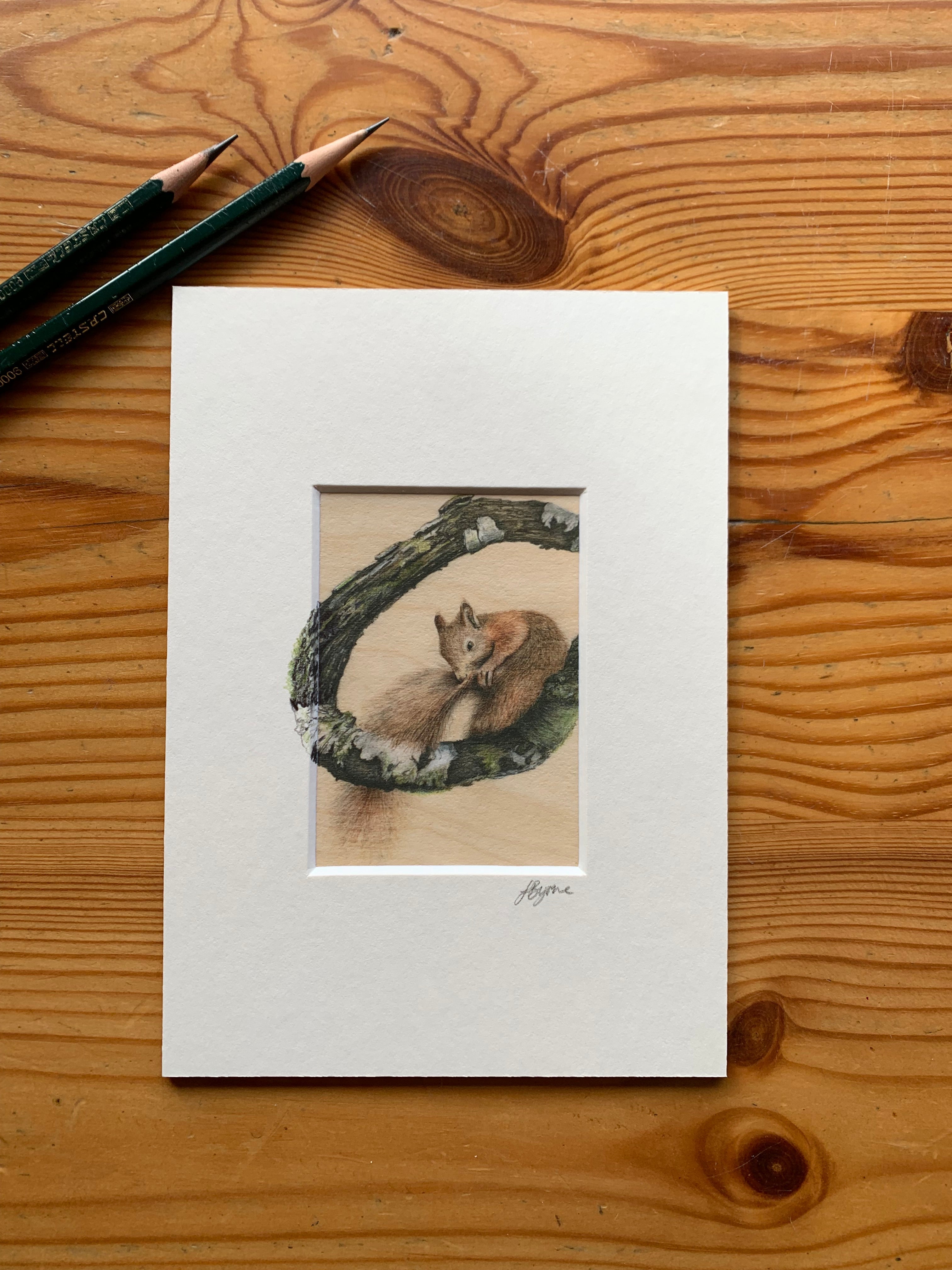 Hand-Finished Small Prints